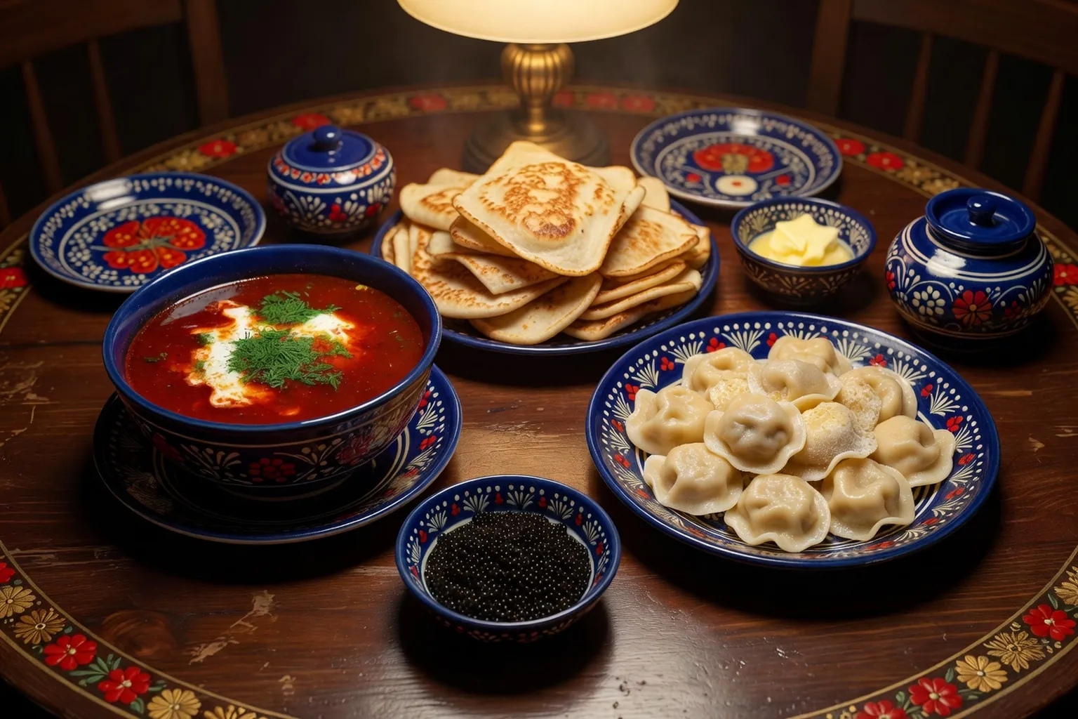 Cuisine Russe : Les Plats Incontournables et Leur Vocabulaire (de A à Я)