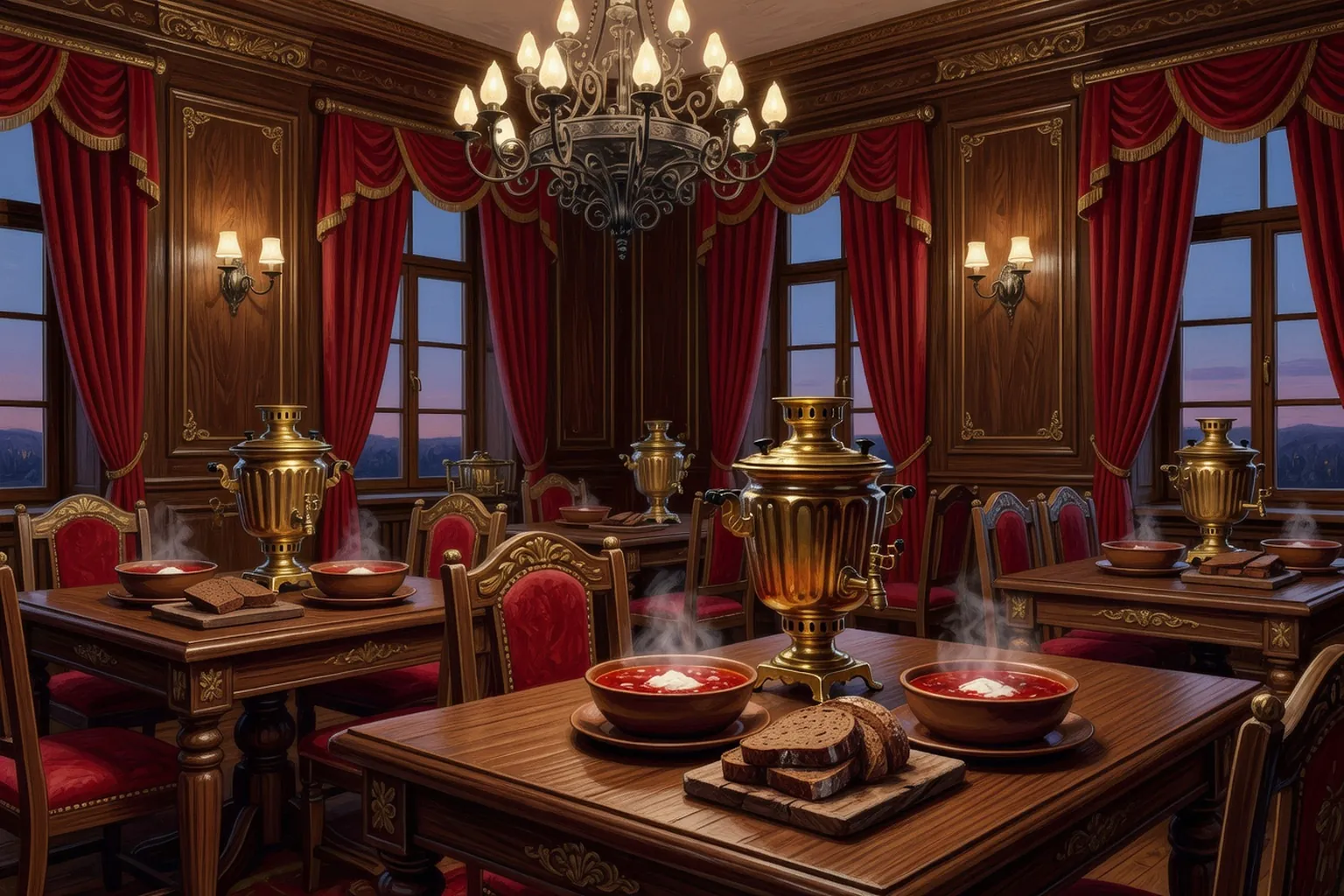 Commander au Restaurant en Russe : Toutes les Phrases à Connaître